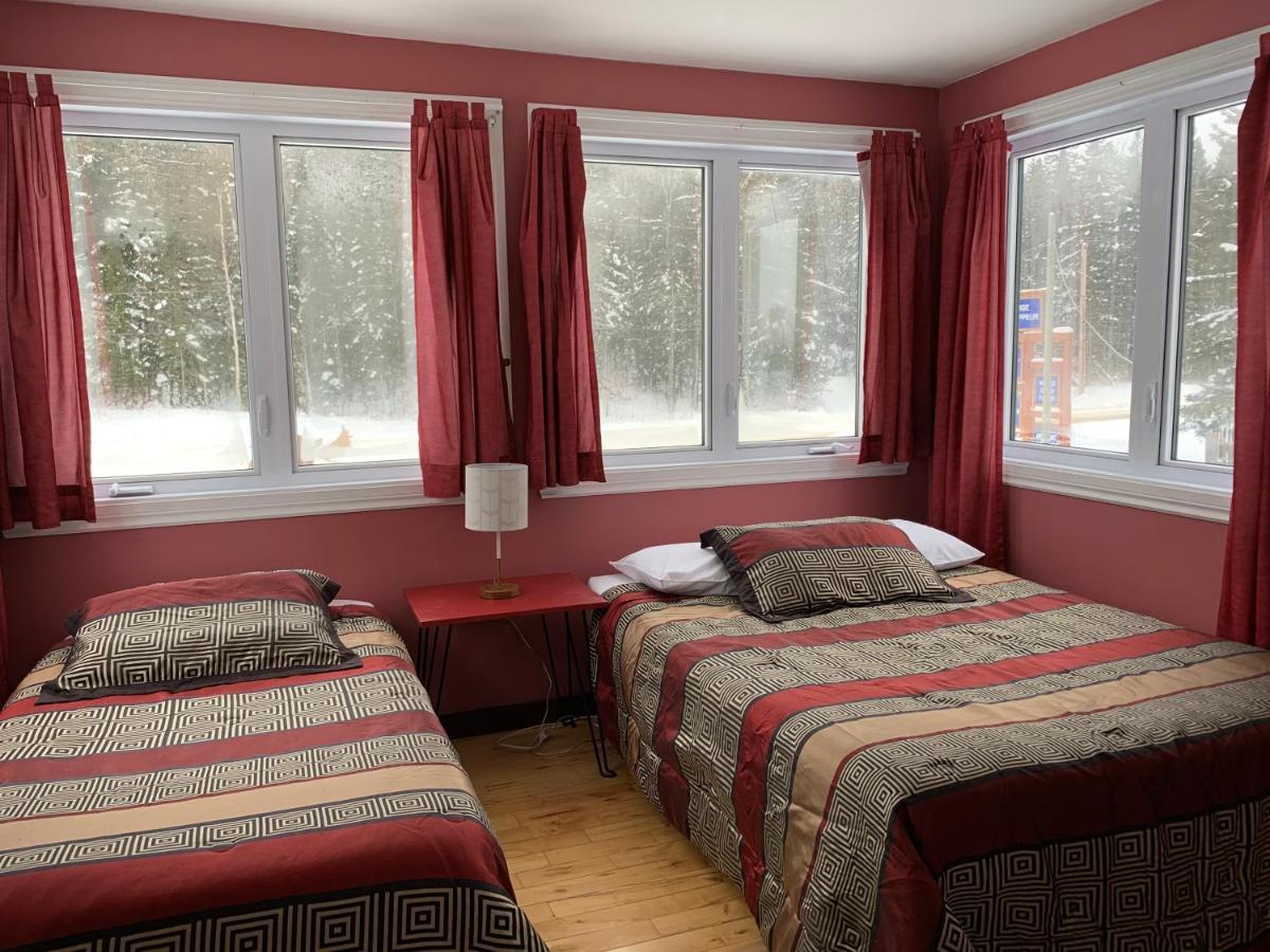 L'Auberge Refuge Du Trappeur Сен Матийо Дю Парк Екстериор снимка
