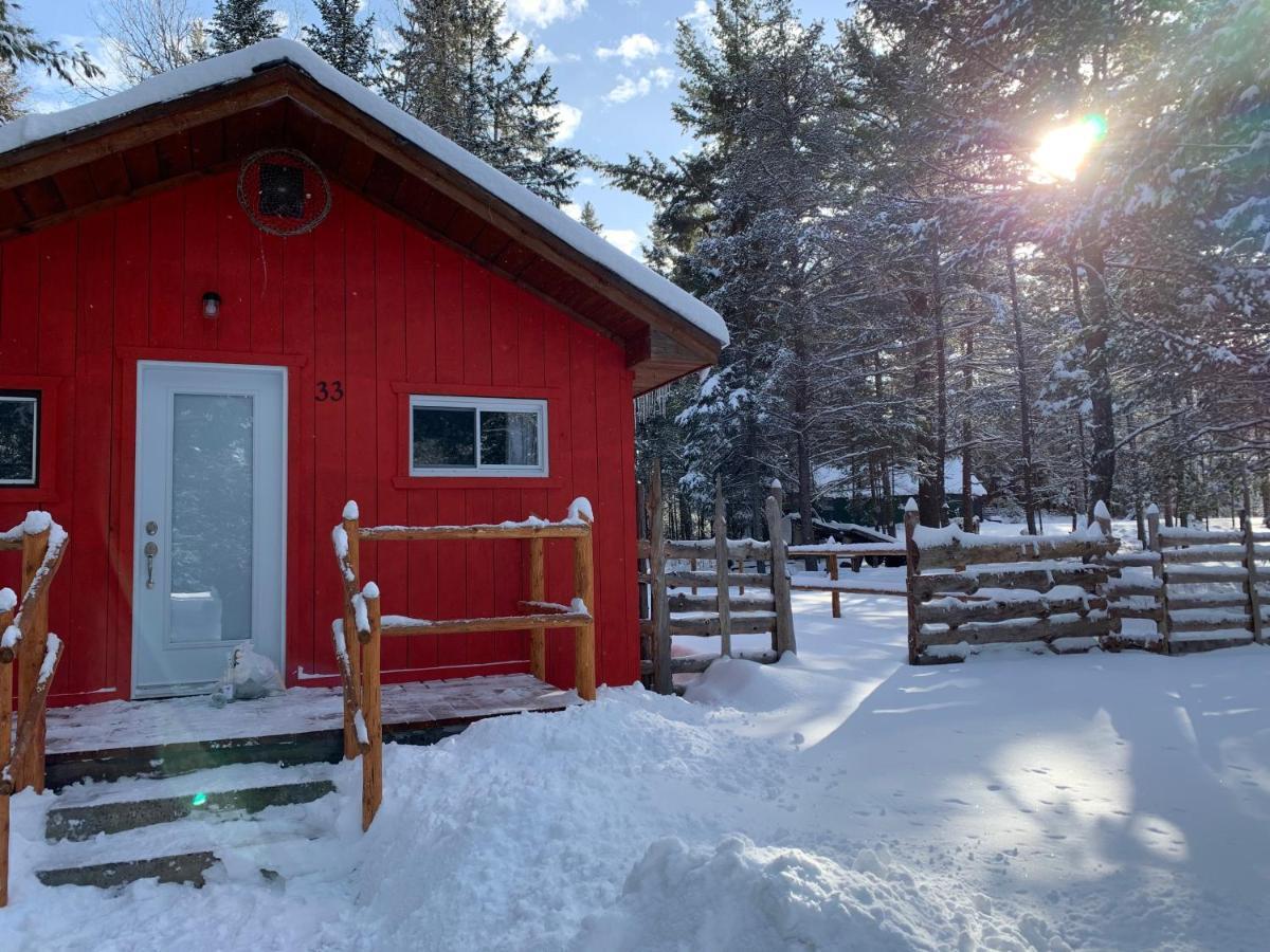 L'Auberge Refuge Du Trappeur Сен Матийо Дю Парк Екстериор снимка