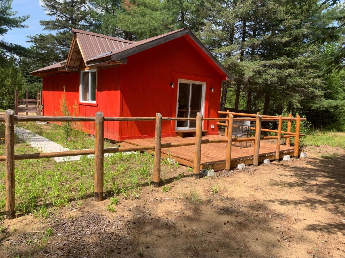 L'Auberge Refuge Du Trappeur Сен Матийо Дю Парк Екстериор снимка
