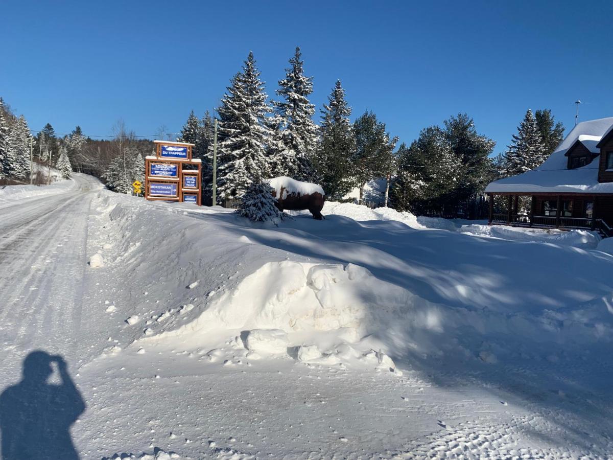 L'Auberge Refuge Du Trappeur Сен Матийо Дю Парк Екстериор снимка