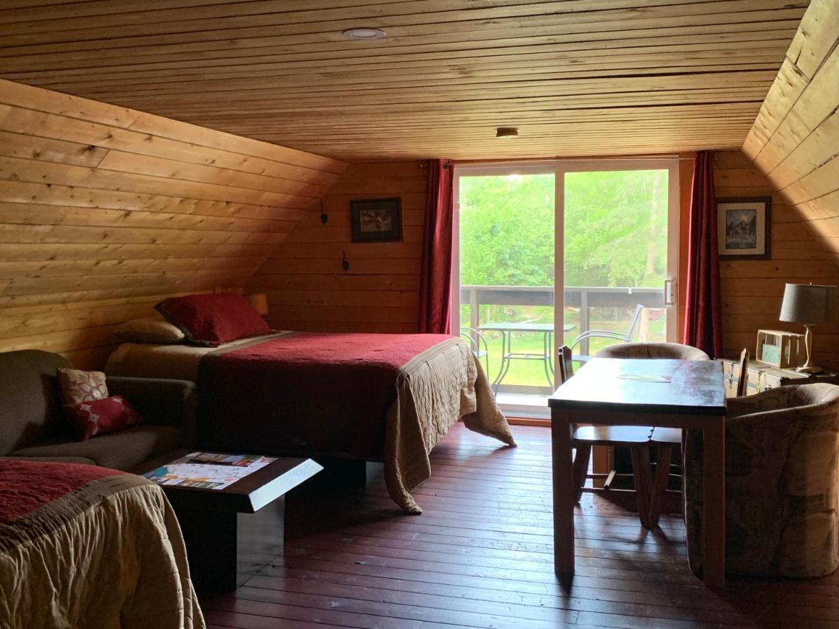 L'Auberge Refuge Du Trappeur Сен Матийо Дю Парк Екстериор снимка