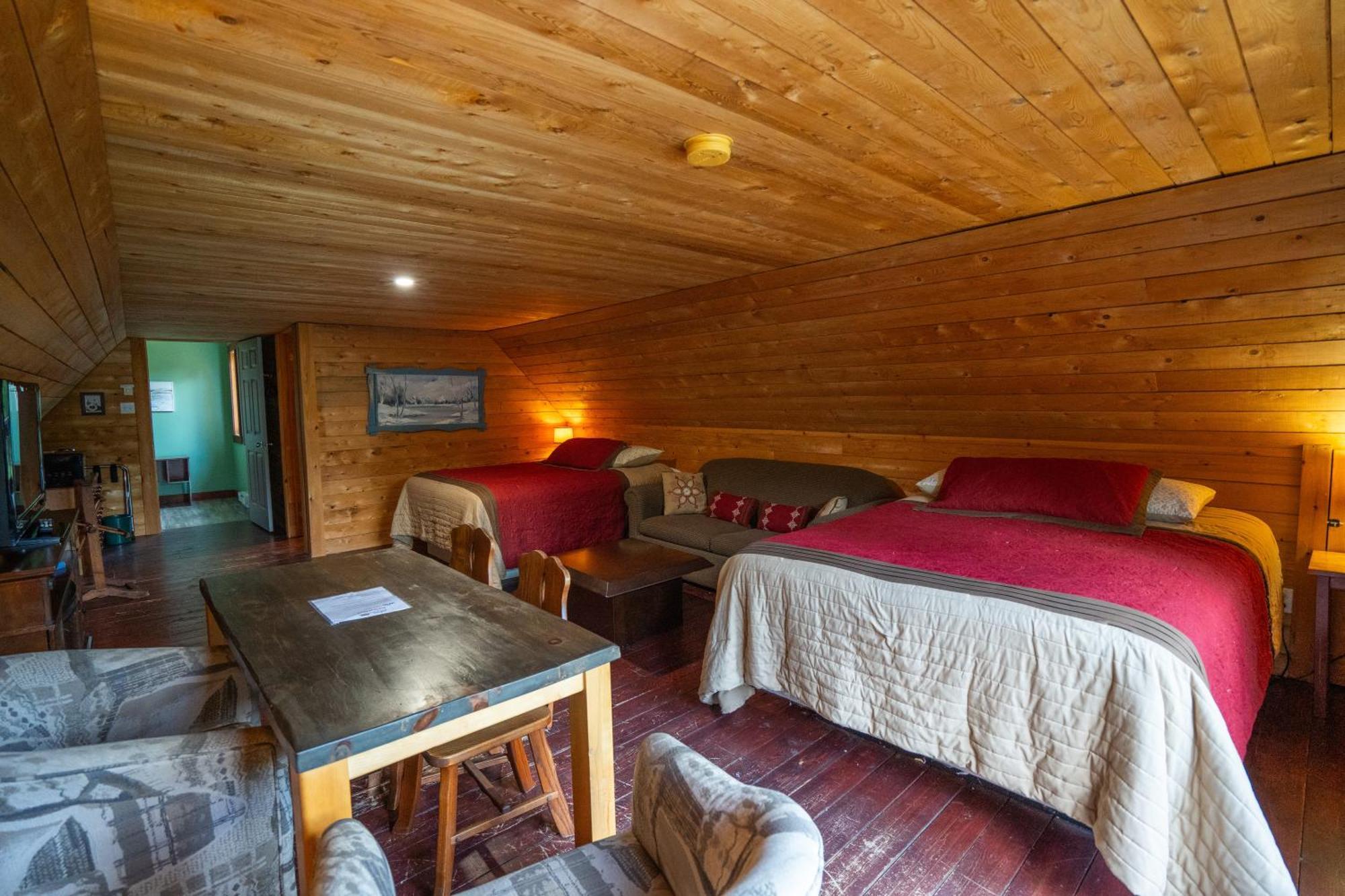 L'Auberge Refuge Du Trappeur Сен Матийо Дю Парк Екстериор снимка